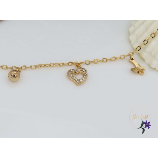 Xuping Soni gold filled karlánc-bokalánc-18K-kis méret