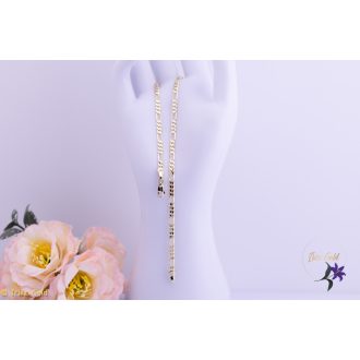   Lüszi antiallergén figaró szemes karlánc -bokalánc -14K 