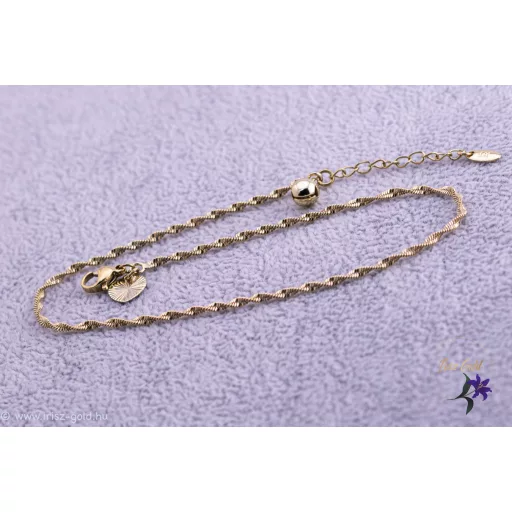 Babett goldfilled sodrott bokalánc-14K 