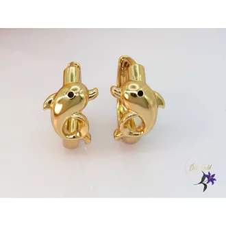 Fanna antiallergén Xp delfines fülbevaló-18K 