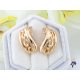 Léni goldfilled divatos fölbevaló-18K 