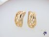 Léni goldfilled divatos fölbevaló-18K 