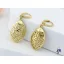 Anriett goldfilled csipkemintázatú csüngős fülbevaló-14K 