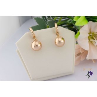 Anada antiallergén gömb fülbevaló -18K 