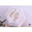 Héli goldfilled kisvirágos csüngős fülbevaló-18K 