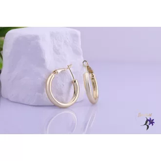 Betti goldfilled klasszikus kiskarika fülbevaló-14K 