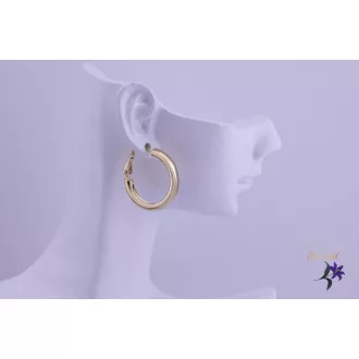 Betti goldfilled klasszikus kiskarika fülbevaló-14K 