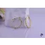 Ditta-25 goldfilled metszett diszítésű karika fölbevaló-14K