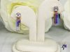 Xuping Alexszandra cirkónia antiallergén hosszú fülbevaló 18K - színváltós