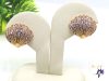 Xuping Ariell antiallergén kagyló alakú fülbevaló apró cirkónia kövekkel 18K