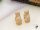 Lartia Gold Filled pici köves karika fülbevaló-18K 