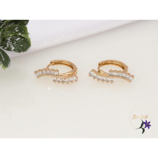 Xuping Rubina gold filled köves fülbevaló -18K 