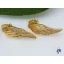 Angyalszárny gold filled fülbevaló-18K -CMJ 