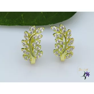 Lívia gold filled köves fülbevaló-14K-CMJ