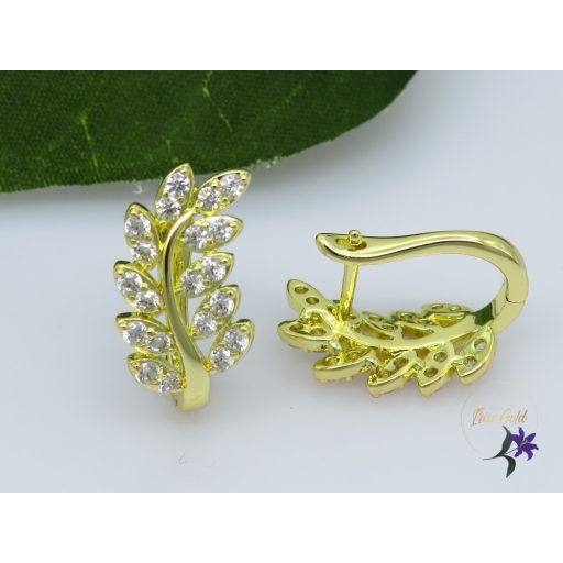 Lívia gold filled köves fülbevaló-14K-CMJ