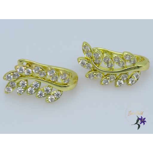 Lívia gold filled köves fülbevaló-14K-CMJ