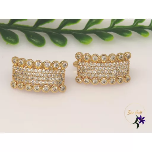 Gold filled Elza fülbevaló-18K