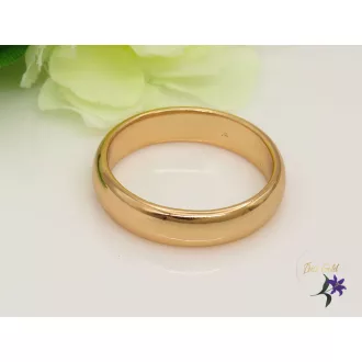Klasszikus antiallergén karikagyűrű 5mm 18K