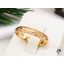 Gold filled metszett karikagyűrű-18K 