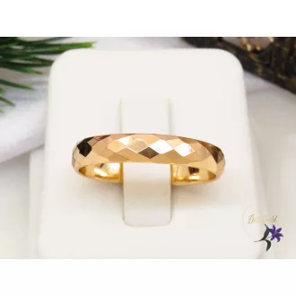 Metszett Gold Filled karikagyűrű-18K-Ánya