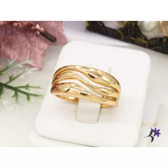 Emilia Gold Filled kő nélküli gyűrű-18K 