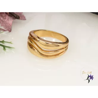 Emilia Gold Filled kő nélküli gyűrű-18K 