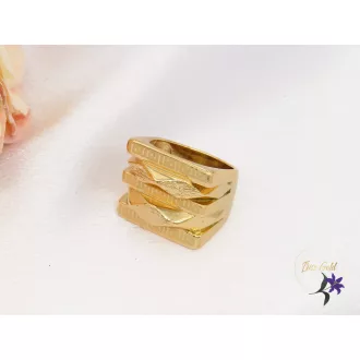 Barbella gold filled egyedi gyűrű-18K 
