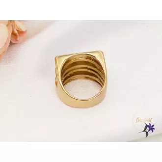 Barbella gold filled egyedi gyűrű-18K 