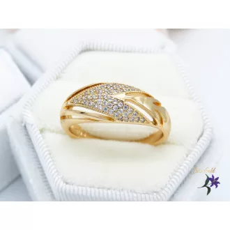 Meri apróköves gyűrű -18K 