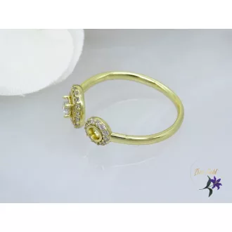 Almira antiallegén nyitott gyűrű-14K 