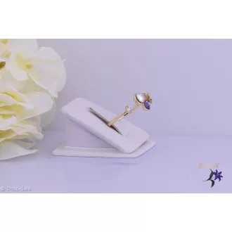 Annabella antiallergén kristályköves nyitott gyűrű-14K 