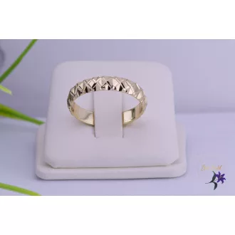 Émi goldfilled metszett karikagyűrű -14K 