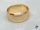 Xuping Argos gold antiallergén metszett, széles karikagyűrű 18K