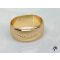 Argos gold antiallergén metszett, széles karikagyűrű 18K