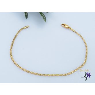 Gold filled vékony karlánc -18k 