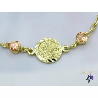 Glenna antiallergén divatos karkötő -14K 