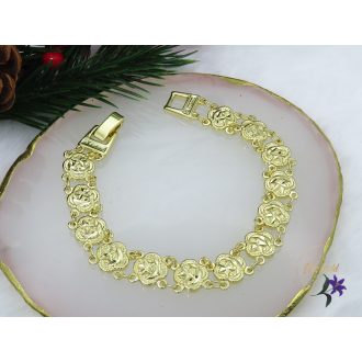 Naliba XP elegáns rózsás karkötő-14K 
