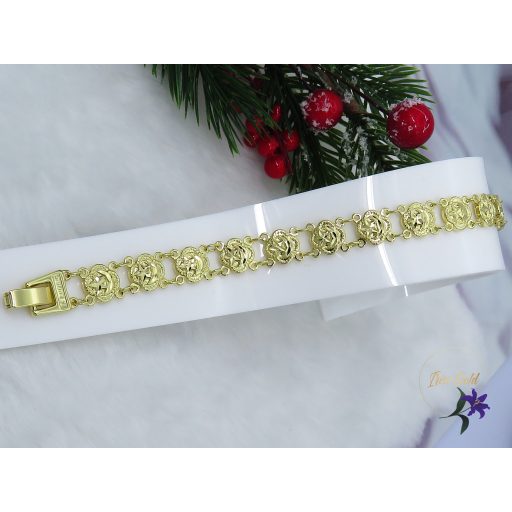 Naliba XP elegáns rózsás karkötő-14K 