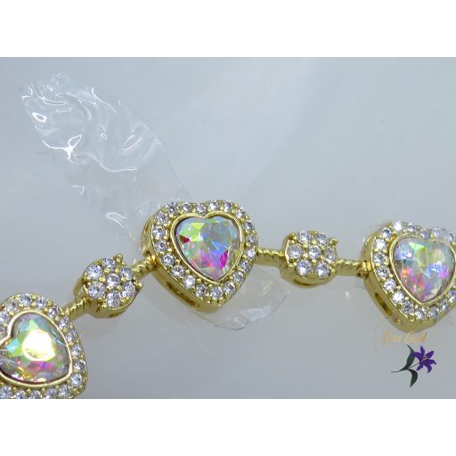 Zinka XP Swarovski köves karkötő-14K 