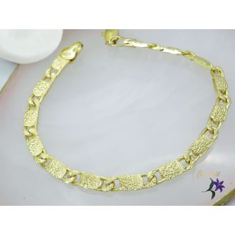 Beril gold filled egyedi karkötő-14K
