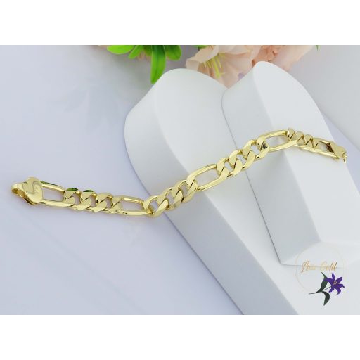 Figaró antiallergén széles karkötő-14K 