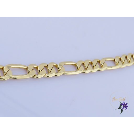 Figaró antiallergén széles karkötő-14K 