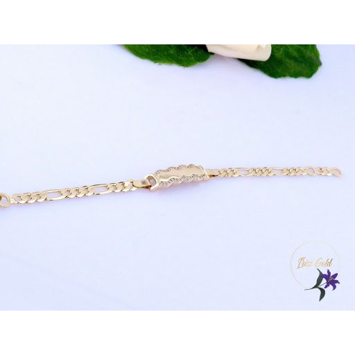 Lizike antiallergén gyermek karkötő-14K