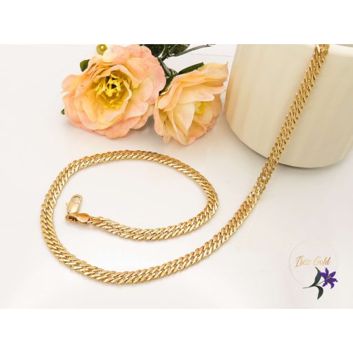 Xuping Romanna-50 gold antiallergén rombusz szemekből álló nyaklánc 18K
