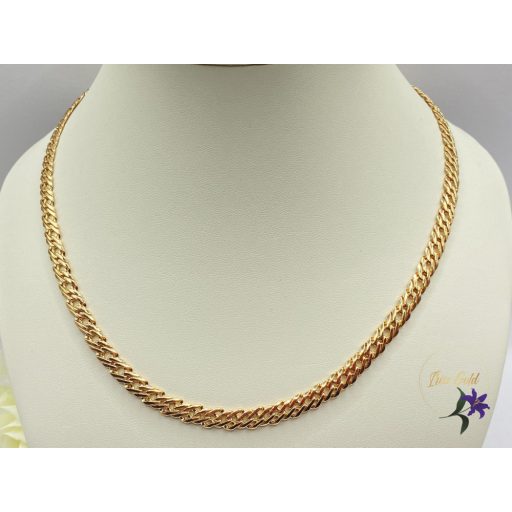 Xuping Romanna-50 gold antiallergén rombusz szemekből álló nyaklánc 18K