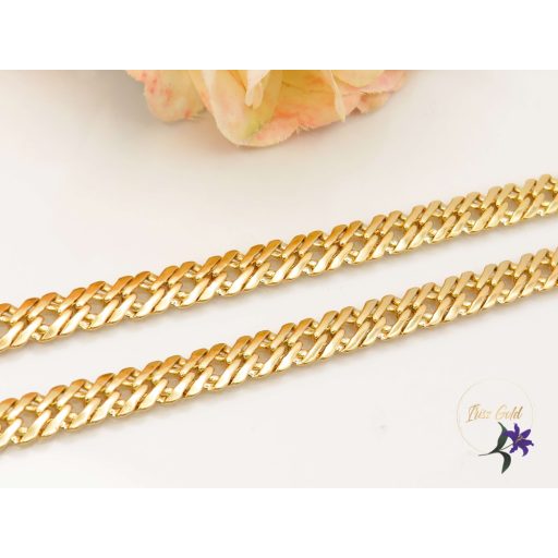 Xuping Romanna-50 gold antiallergén rombusz szemekből álló nyaklánc 18K