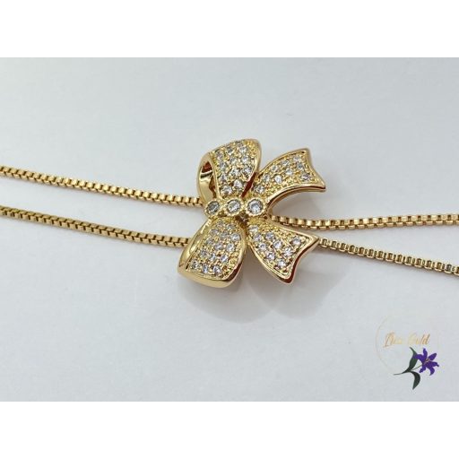 Jelena masnis antiallergén nyaklánc állítható hosszúságú 18K