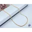 Gauri -45 goldfilled antiallergén háromszög alakú nyaklánc 18K