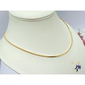   Gauri -45 goldfilled antiallergén háromszög alakú nyaklánc 18K