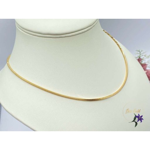 Xuping Gauri -45 goldfilled antiallergén háromszög alakú nyaklánc 18K